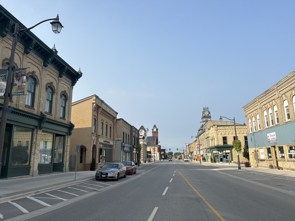 A picture of downtown Seaforth.